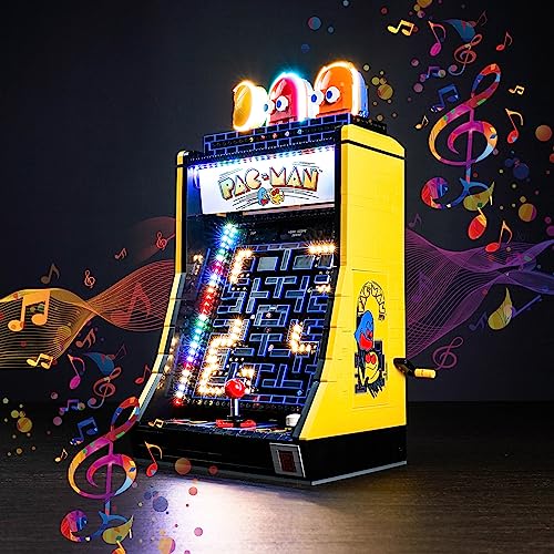 Licht Set Kompatibel Mit Lego PAC-Man Arcade,Led Beleuchtungs Set Compatible with Lego 10323 - Nur Lichter Set, Kein Modell(Musik Version) von LocoLee