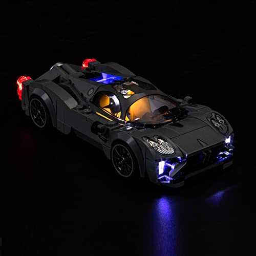 LocoLee Led Licht Set Kompatibel mit Lego Pagani Utopia, Led Beleuchtungs Set Compatible with Lego 76915 Speed Champions Pagani Utopia - Nur Lichter Set, Kein Modell von LocoLee