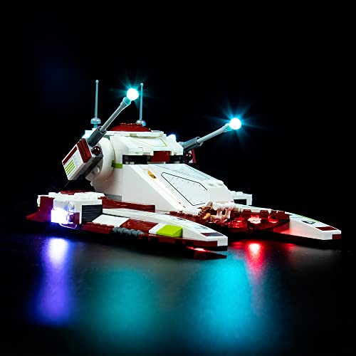 Licht Set Kompatibel Mit Lego Republic Fighter Tank,Led Beleuchtungs Set Compatible with Lego 75342 - Nur Lichter Set, Kein Modell von LocoLee