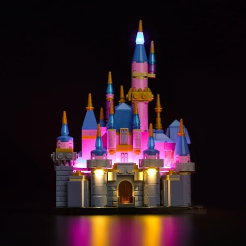 LocoLee Licht Kompatibel mit Lego 40720 Mini Disney Sleeping Beauty Castle, Nur Lichter Set - Kein Modell, Licht BeleuchtungSet Compatible with Lego 40720 Mini Disney Sleeping Beauty Cas von LocoLee