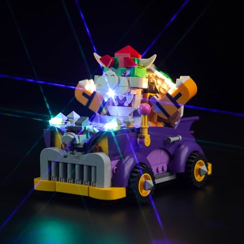 LocoLee Licht Kompatibel mit Lego Bowsers Monsterkarre Erweiterungsset, Nur Lichter Set - Kein Modell, Licht BeleuchtungSet Compatible with Lego 71431 – Erweiterungsset von LocoLee