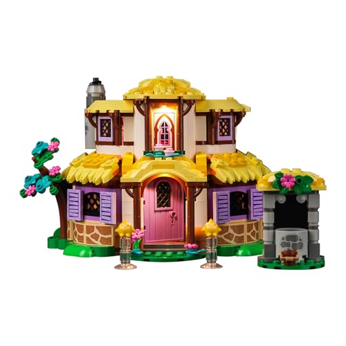 LocoLee Licht Kompatibel mit Lego Disney Wish Ashas Häuschen Set, Led Beleuchtungs Compatible with Lego 43231 Disney Asha’s Cottage - Nur Lichter Set, Kein Modell von LocoLee