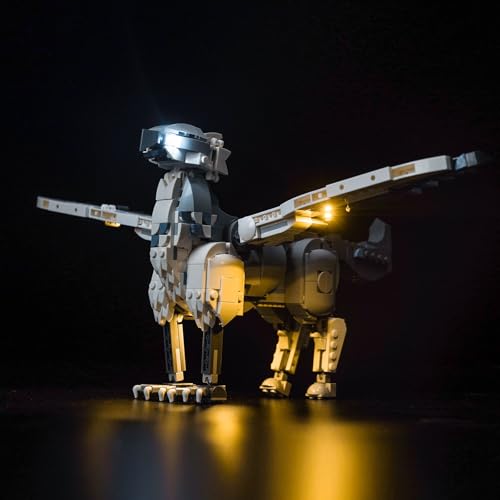 LocoLee Licht Kompatibel mit Lego Hippogreif Seidenschnabel, Nur Lichter Set - Kein Modell, Licht BeleuchtungSet Compatible with Lego 76427 Hippogreif Seidenschnabel von LocoLee