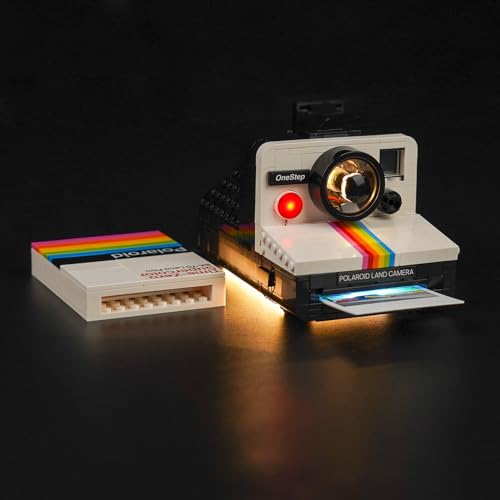 Licht Set für Lego Polaroid OneStep SX-70 Sofortbildkamera, Nur Lichter Set - Kein Modell, Licht BeleuchtungSet für Lego 21345 Polaroid OneStep SX-70 Camera von LocoLee