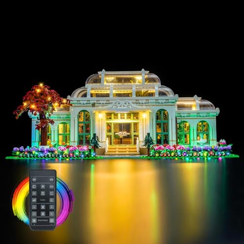 LocoLee Licht Set Kompatibel mit Lego Der botanische Garten Fernbedienung Version, Nur Lichter Set, Licht Beleuchtung Set Compatible with Lego The Botanical Garden 21353 von LocoLee