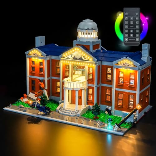 LocoLee Licht Set Kompatibel mit Lego X-Men: X-Mansion 76294 FV, Nur Lichter Set, Licht Beleuchtung Set Compatible with Lego X-Men: The X-Mansion 76294 von LocoLee