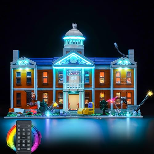 LocoLee Licht Set Kompatibel mit Lego 76294 X-Men: X-Mansion Maßgeschneiderte FV, Nur Lichter Set, Licht Beleuchtung Set Compatible with Lego X-Men: The X-Mansion von LocoLee