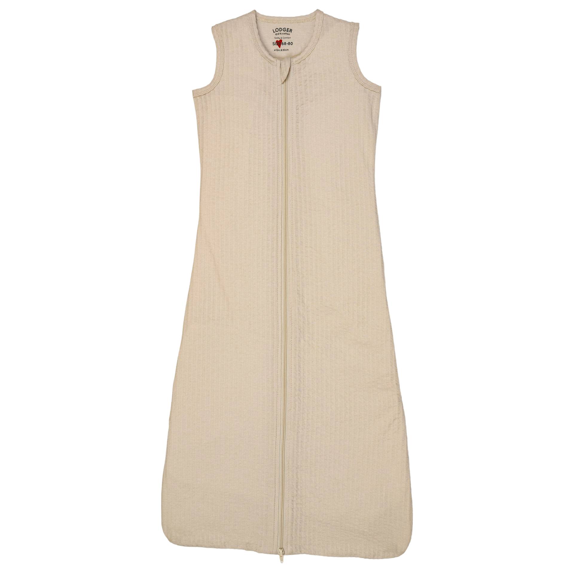 Lodger Hopper Sleeveless Seersucker Summer Sleeping Bag - 68/80 von Lodger