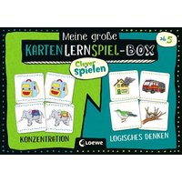 Clever spielen - Meine große KartenLernSpiel-Box - Konzentration/Logisches Denken von Loewe Verlag GmbH