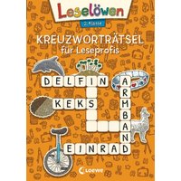 LOEWE VERLAG 978-3-7432-0190-3 Leselöwen Kreuzworträtsel für Leseprofis - 2. Klasse (Orange) von Loewe