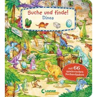 LOEWE VERLAG 978-3-7432-1168-1 Suche und finde! Dinos von Loewe