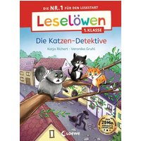 LOEWE VERLAG 978-3-7432-1504-7 Leselöwen 1. Klasse - Die Katzen-Detektive von Loewe