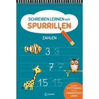 LOEWE VERLAG 978-3-7432-1515-3 Schreiben lernen mit Spurrillen - Zahlen von Loewe