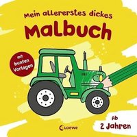 LOEWE VERLAG 978-3-7855-8832-1 Mein allererstes dickes Malbuch (Traktor) von Loewe