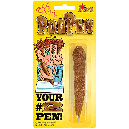 Realistic Fake Poop Doody Ballpoint Poo Pen by Loftus International von Loftus International