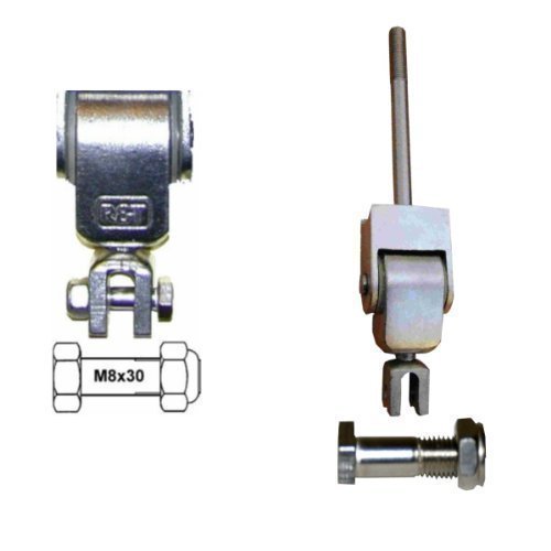 Loggyland Montageset M8x30mm für Schaukel- & Kreuzgelenke von Loggyland