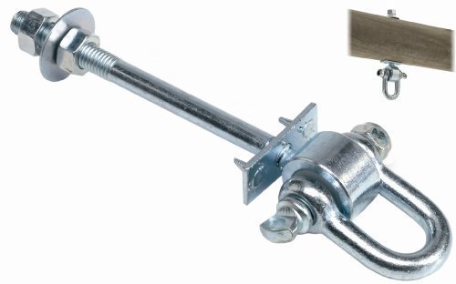 Loggyland Sicherheits Schaukelhaken mit Gewinde 120mm Typ D+ für Rundholz und Kantholz maximal 100mm Stahlhaken für Schaukeln mit Bolzen M12 Loggyland Sicherheits Schaukelhaken mit Gewinde 120mm Typ D+ für Rundholz und Kantholz maximal 100mm Stahlhaken für Schaukeln mit Bolzen M12 von Loggyland