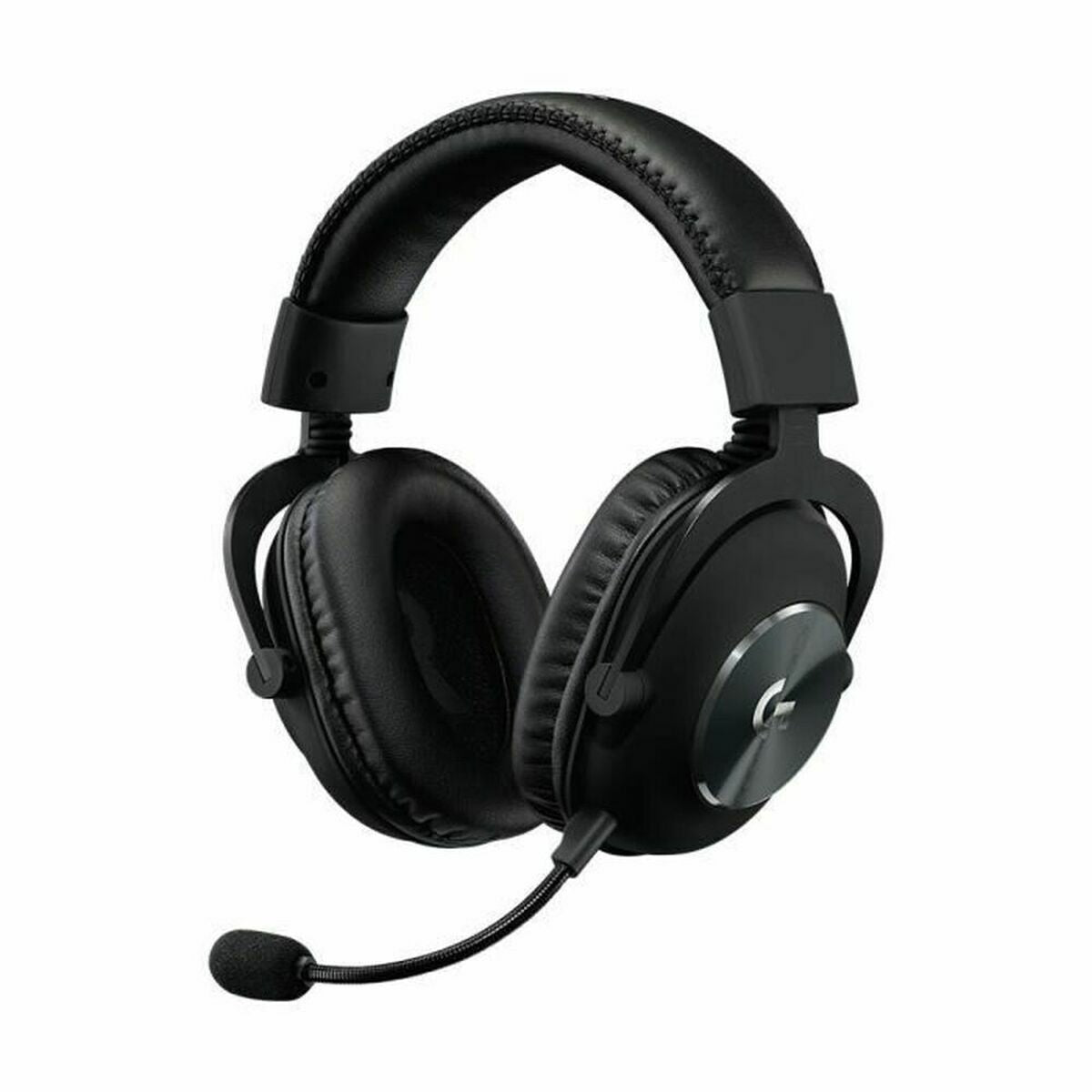 Kopfhörer mit Mikrofon Logitech PRO X Gaming Headset Schwarz von Logitech