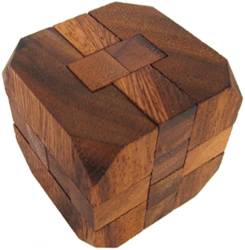 LOGOPLAY Diamant G171-3D Puzzle - Denkspiel - Knobelspiel - Geduldspiel - Logikspiel aus Holz von Logoplay Holzspiele