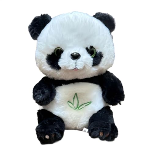 Adorable Relief Panda Sleeping Plush, Sturdy Breathing Light Stuffed Animal Plush Figure Toys, Sleeping Plush Soft Music Sleep Buddy for Christmas New Year Easter, Christmas Sleep Plush von Lokaquk