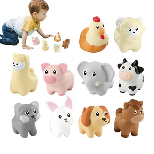 Early Learning Matching Animals, Early Learning Animal Matching Set, Soft Toys for Preschool, Classroom & Bedroom, Fun Activities to Boost Logical Thinking, Educational Animal Toys for von Lokaquk