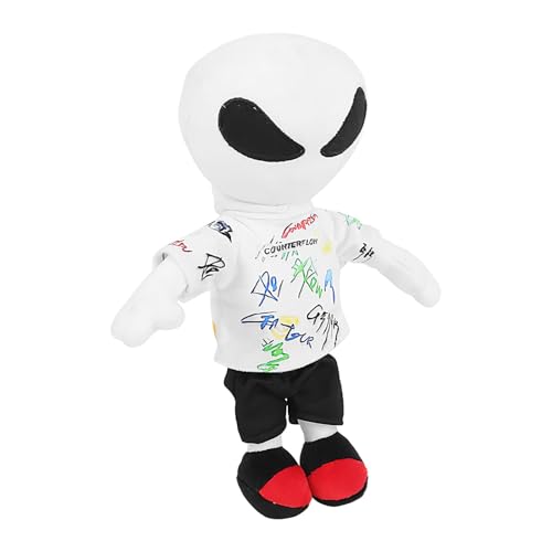 Kids Huggable Alien Doll, Alien Stuffed Animal Toy, Soft Huggable Space Plush, Cute Alien Plush for Children, Alien Plush Cuddle Toy, Stuffed Space Creature for for Kids Children 23x7x28cm von Lokaquk