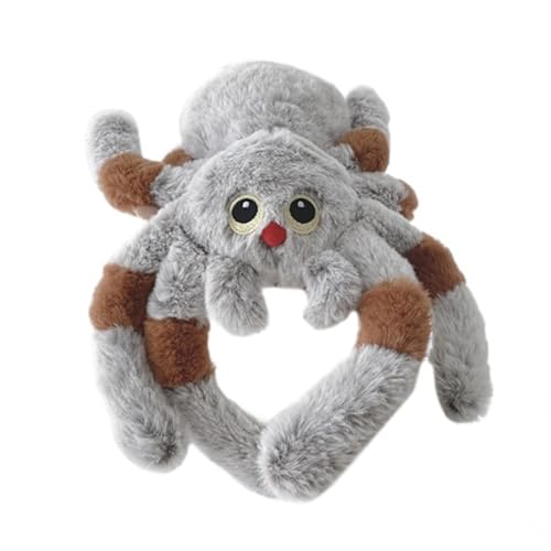 Lokaquk Bedroom Plush Accessories | Halloween Stuffed Animals | Unique Halloween, Plush Doll, Decorative Pillow Props, Tarantula Plush Toy, Novelty Home Decor, Huggable Prank Doll von Lokaquk