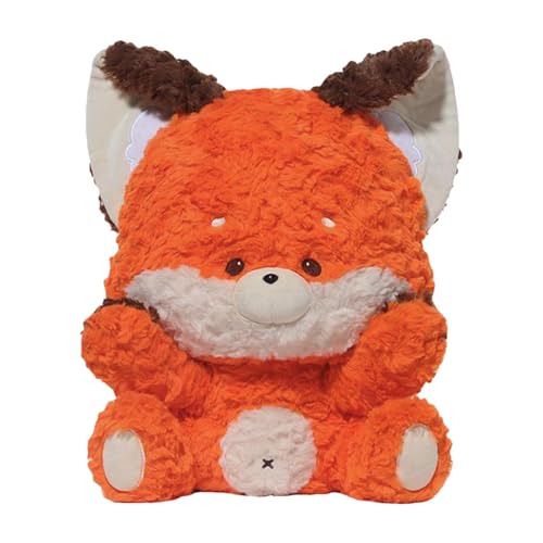 Lokaquk Fox Stuffed Animal Plush | 14.9 Inches Fox Plush Stuffed Animal | Huggable Fox Throw Pillow, Cuddly Fox Plush Toy, Fox Plush Toy for Kids, Soft Fox Stuffed Animal, Large Fox Plush Pillow von Lokaquk