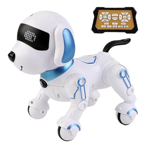 Lokaquk Interactive Robot Dog Toy, Remote Control Robot Dog, Multi-Functional Educational Robot, Intelligent Pet Robot for Kids, Robot Dog for Children's Day, Remote-Controlled Smart Dog von Lokaquk