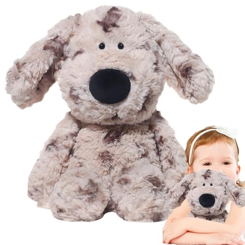 Lokaquk Stuffed Dog| Huggable Plush Dog Toy | Stuffed Dog Toy, Cuddly Plush Dog, Plush Stuffed Toy, Dog Plush Toy, Soft Stuffed Dog, Cute Plush Dog Doll, Stuffed Dog for Home Decoration von Lokaquk