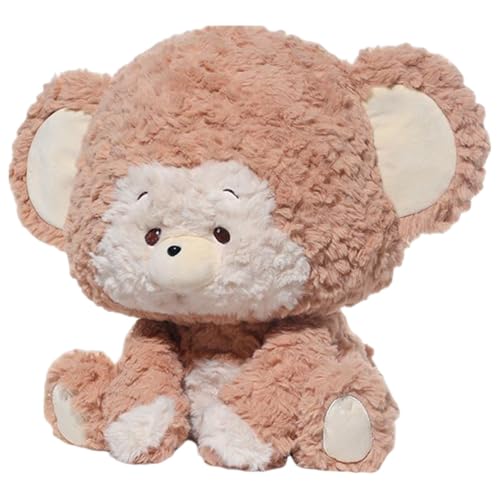 Lokaquk Stuffed Monkey Plush | Cartoon Monkey Plush Toy | Stuffed Animal Monkey Doll, Cute Monkey Plush Toy, Monkey Plush Collectible, Desktop Monkey Plush, Plush Monkey for Kids von Lokaquk