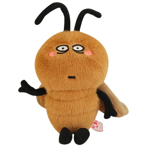 Lokaquk Stuffed Toy for Kids and Adults, Plush Stuffed Cockroach Toy, Funny Cockroach Soft Toy, Home Decoration Plush Doll, Unique Stuffed Animal, Soft Plush Cockroach Decor von Lokaquk