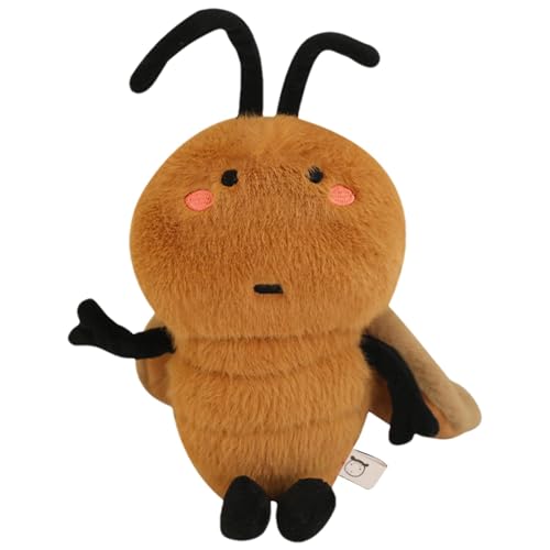 Lokaquk Stuffed Toy for Kids and Adults, Plush Stuffed Cockroach Toy, Funny Cockroach Soft Toy, Home Decoration Plush Doll, Unique Stuffed Animal, Soft Plush Cockroach Decor von Lokaquk