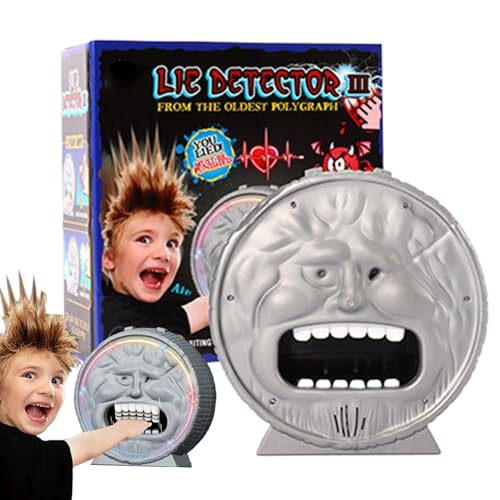 Shocking Lie Tester, Electric Shocking Liar Lie Test Toy, Finger Biting Prank Props Gag Joke Lie Tester, Interactive Toy for Bedroom, Dormitory, Hilarious Joke Gift for Family and Friends von Lokaquk