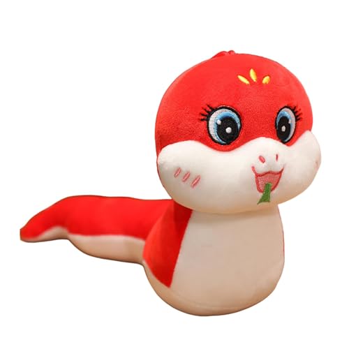 Standing Snake Plush, Chinese Spring Festival Plushie, Plush Snake Toy, Snake Plush for Celebrations, New Year Snake Mascot, Festival Snake Stuffed Toy for Chinese Spring Festival 30cm/11.81 Inches von Lokaquk