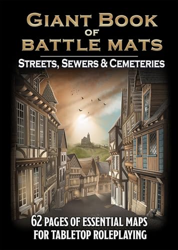 Loke Battle Mats | Giant Book of Streets Sewers & Cemeteries von Loke BattleMats