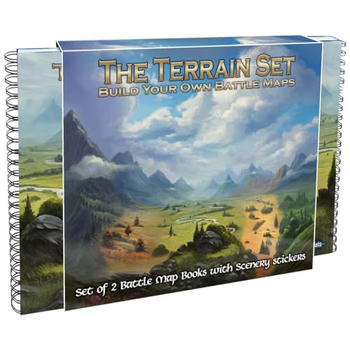 Loke Battlemats | The Terrain Set Build Your Own Battle Map Kit | RPG | Accessory | Ages 14+ | English von Loke BattleMats