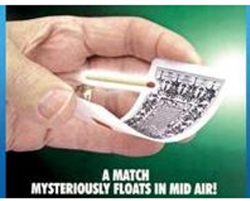 Floating Match on Card by London Magic Works von London Magic Works