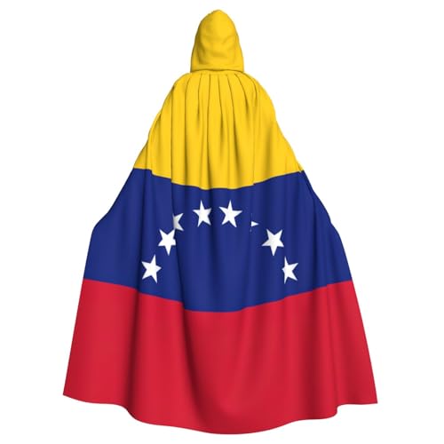 Longzehao Uni Bademäntel Erwachsene Venezuela Flagge Print Cosplay Halloween Karnevalskostüme von Longzehao