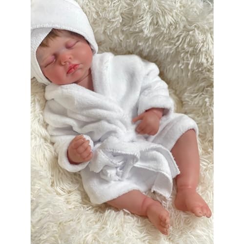 Lonian Reborn-Puppen, ganzkörperweiches Vinyl, 48 cm, realistische Babypuppen zum Schlafen von Neugeborenen, Mädchen/Jungen, lebensechte wiedergeborene Babypuppen (Junge) von Lonian