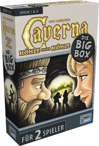 Lookout | Caverna – Höhle gegen Höhle Big Box | Grundspiel + Erweiterung | Expertenspiel | Brettspiel | 1-2 Spieler | Ab 12+ Jahren | 20-60 Minuten | Deutsch von Lookout