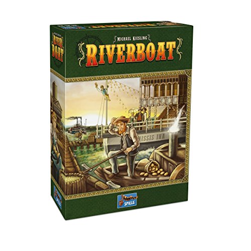 Lookout Games 22160094 - Riverboat, Kennerspiel von Michael Kiesling von Lookout