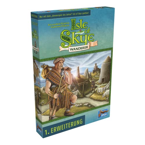 Asmodee | Lookout Spiele | Isle of Skye: Vom Häuptling zum König – Wanderer | Erweiterung | Kennerspiel | Legespiel | 2-5 Spieler | Ab 10+ Jahren | 75+ Minuten | Deutsch von Lookout