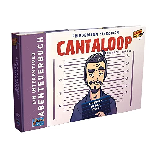 Lookout, Cantaloop – Buch 1: Einbruch in den Knast, Familienspiel, Rätselspiel, Ab 16+ Jahren, Deutsch von Lookout