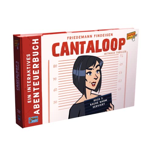 Lookout, Cantaloop - Buch 3: Rache warm serviert, Familienspiel, Rätselspiel, Ab 16+ Jahren, Deutsch von Lookout