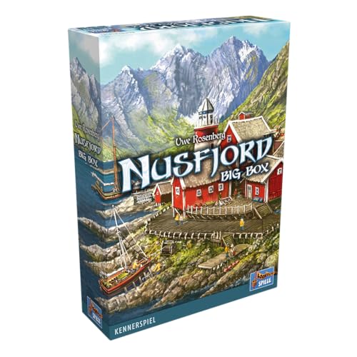 Lookout, Nusfjord Big Box, Grundspiel + Erweiterung, Kennerspiel, Brettspiel, 1-5 Spieler, ab 12+ Jahren, 20 Minuten je Spieler, Deutsch Lookout, Nusfjord Big Box, Grundspiel + Erweiterung, Kennerspiel, Brettspiel, 1-5 Spieler, ab 12+ Jahren, 20 Minuten je Spieler, Deutsch von Lookout
