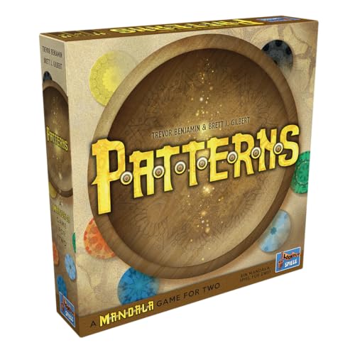 Lookout, Patterns: Ein Mandala Spiel, Familienspiel, Brettspiel, 2 Spieler, Ab 8+ Jahren, 20 Minuten, Deutsch, Mehrfarbig, Bunt von Lookout