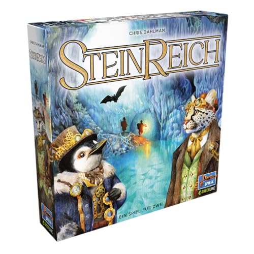 Lookout, SteinReich, Familienspiel, Brettspiel, 2 Spieler, ab 8+ Jahren, 20 Minuten, Deutsch von Lookout