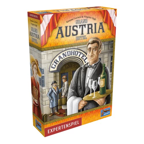 Lookout, Grand Austria Hotel Auflage 2022, Grundspiel, Expertenspiel, Brettspiel, 2-4 Spieler, Ab 12+ Jahren, 90+ Minuten, Deutsch, Mehrfarbig, Bunt von Lookout