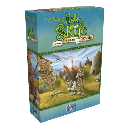 Lookout, Isle of Skye: Vom Häuptling zum König, Grundspiel, Kennerspiel des Jahres 2016, Legespiel, 2-5 Spieler, Ab 8+ Jahren, 60 Minuten, Deutsch von Lookout